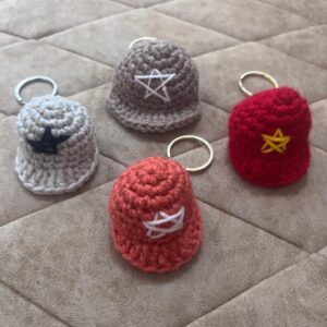 Cap keychain